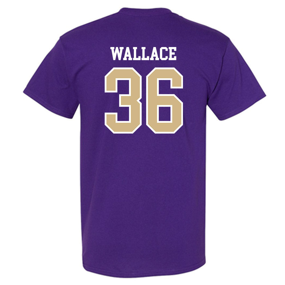 Washington - NCAA Football : CJ Wallace - Sports Shersey T-Shirt-1