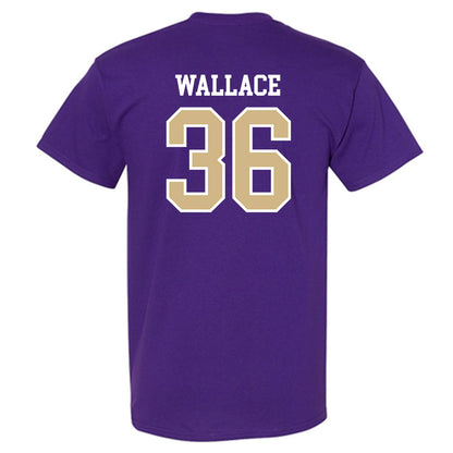 Washington - NCAA Football : CJ Wallace - Sports Shersey T-Shirt-1