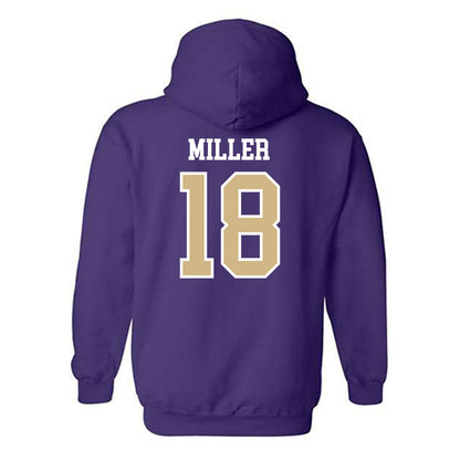 Washington - NCAA Football : Bodpegn Miller - Sports Shersey Hooded Sweatshirt-1