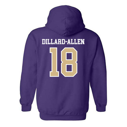 Washington - NCAA Football : Rylon Dillard-Allen - Sports Shersey Hooded Sweatshirt-1