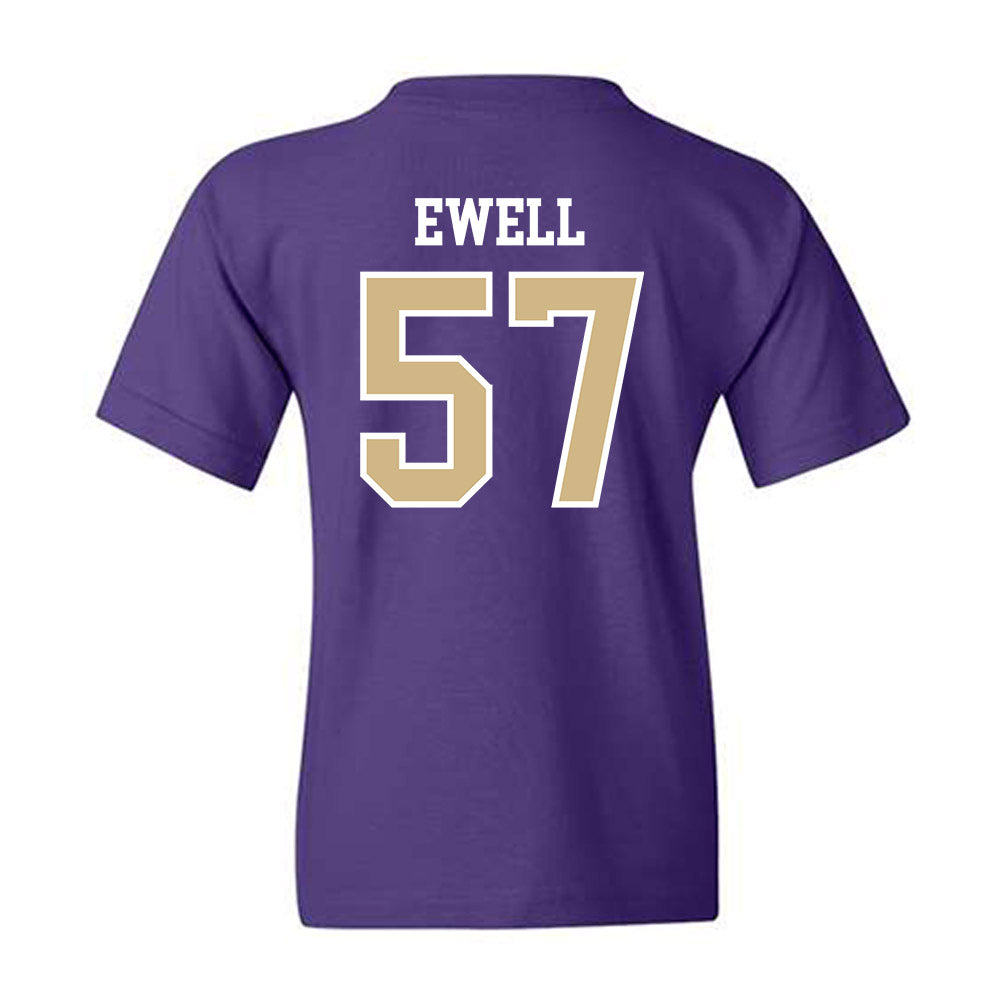 Washington - NCAA Football : Jesse Ewell - Sports Shersey Youth T-Shirt-1