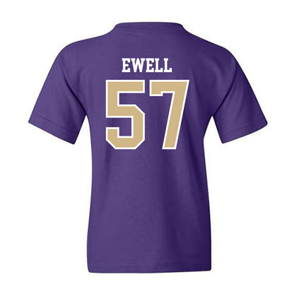 Washington - NCAA Football : Jesse Ewell - Sports Shersey Youth T-Shirt-1