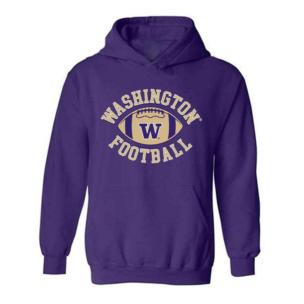 Washington - NCAA Football : Christian Moss - Sports Shersey Hooded Sweatshirt-0