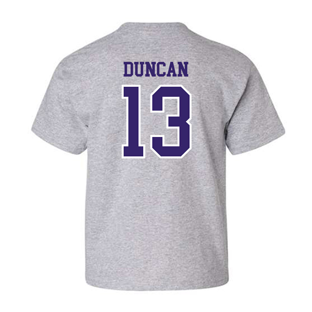 Washington - NCAA Football : Rahsjon Duncan - Sports Shersey Youth T-Shirt-1