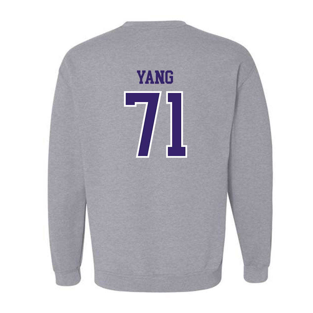Washington - NCAA Football : Ah Deong Yang - Sports Shersey Crewneck Sweatshirt-1