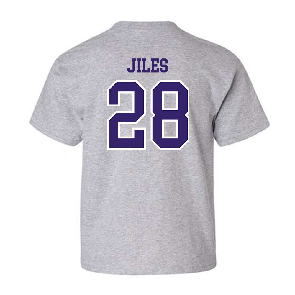 Washington - NCAA Football : Ksani Jiles - Sports Shersey Youth T-Shirt-1