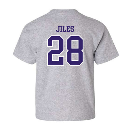 Washington - NCAA Football : Ksani Jiles - Sports Shersey Youth T-Shirt-1