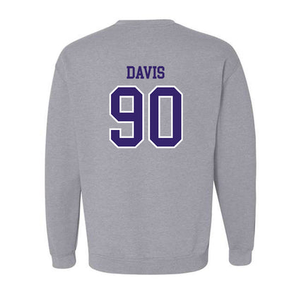 Washington - NCAA Football : Elinneus Davis - Sports Shersey Crewneck Sweatshirt-1