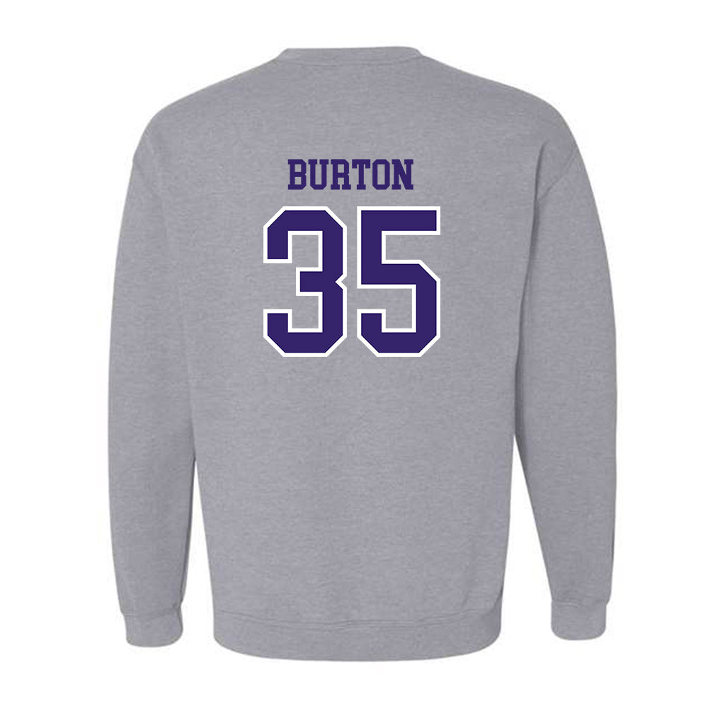 Washington - NCAA Football : Jace Burton - Sports Shersey Crewneck Sweatshirt-1