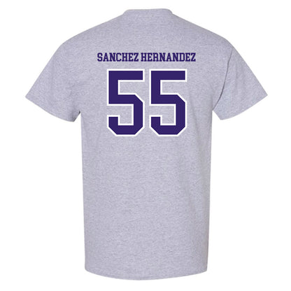 Washington - NCAA Football : Victor Sanchez Hernandez - Sports Shersey T-Shirt-1