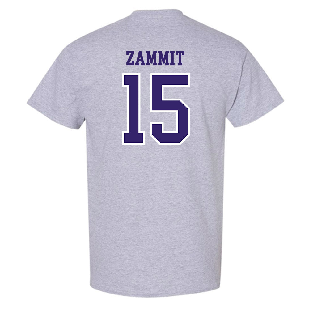 Washington - NCAA Football : Derek Zammit - Sports Shersey T-Shirt-1