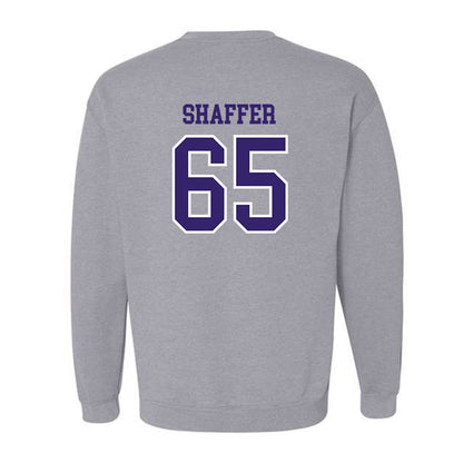 Washington - NCAA Football : Jack Shaffer - Sports Shersey Crewneck Sweatshirt-1