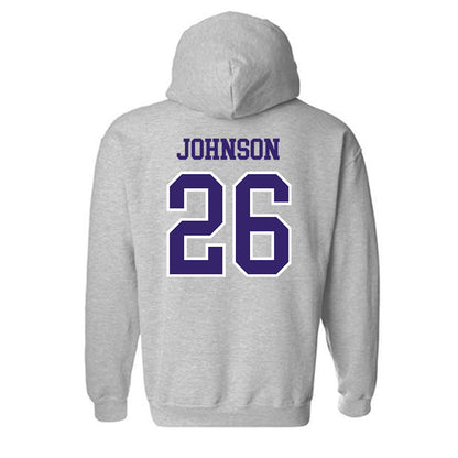 Washington - NCAA Football : Elias Johnson - Sports Shersey Hooded Sweatshirt-1