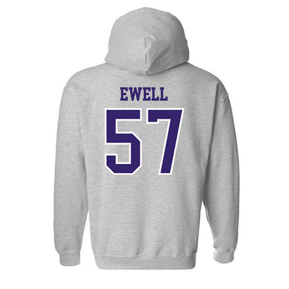 Washington - NCAA Football : Jesse Ewell - Sports Shersey Hooded Sweatshirt-1