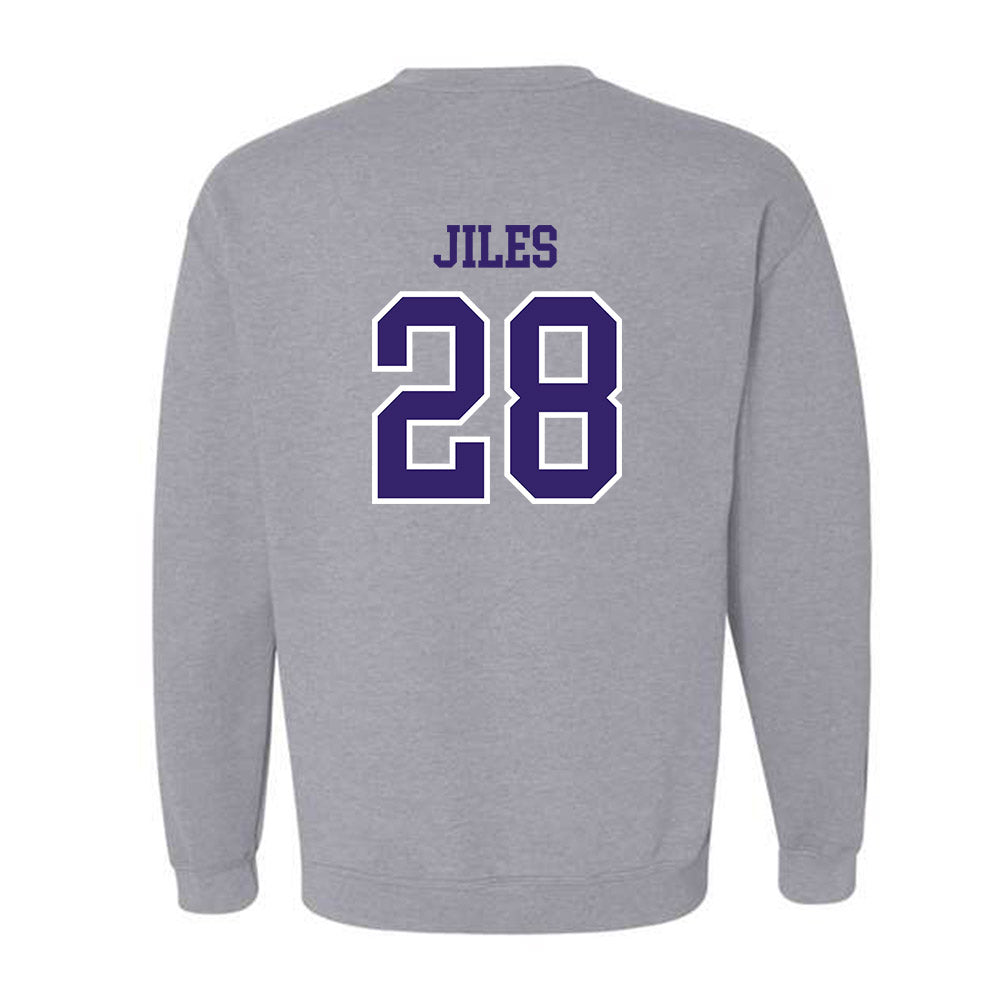 Washington - NCAA Football : Ksani Jiles - Sports Shersey Crewneck Sweatshirt-1