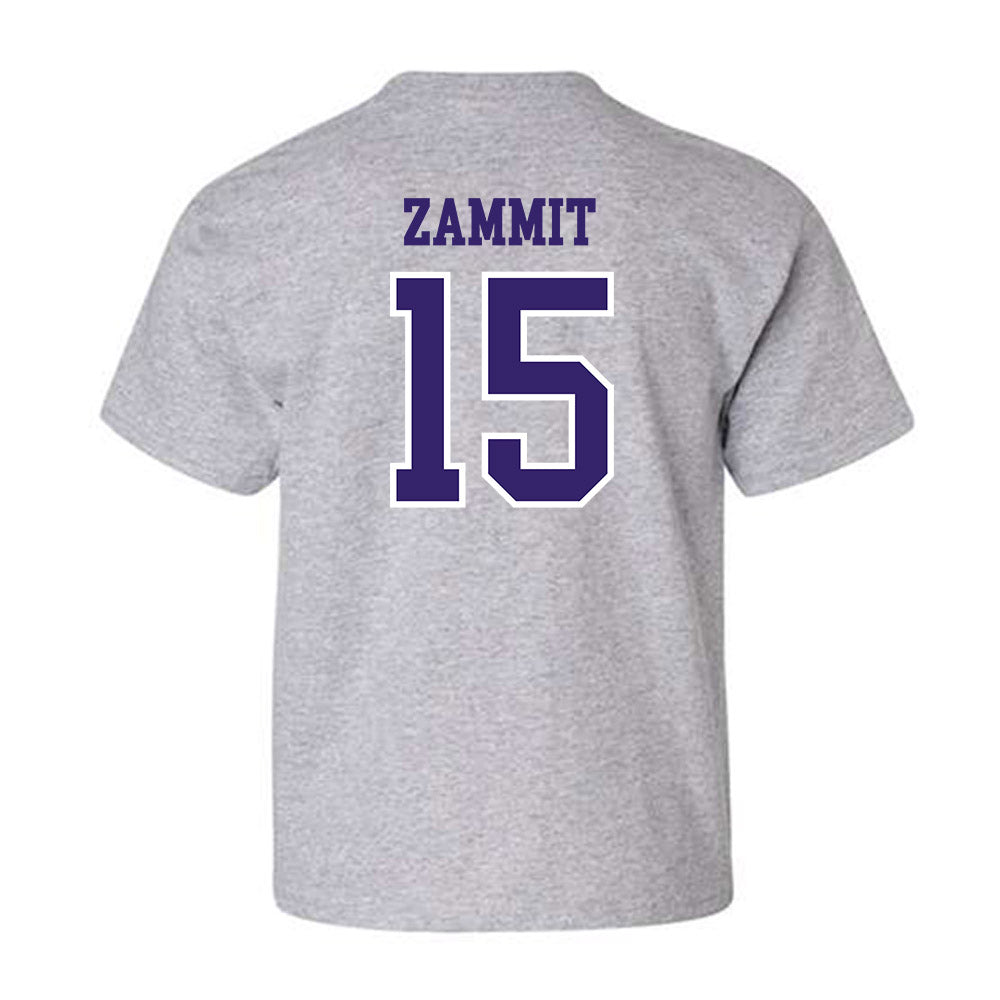 Washington - NCAA Football : Derek Zammit - Sports Shersey Youth T-Shirt-1
