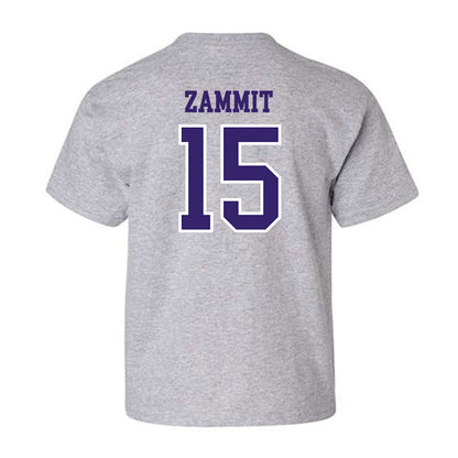 Washington - NCAA Football : Derek Zammit - Sports Shersey Youth T-Shirt-1