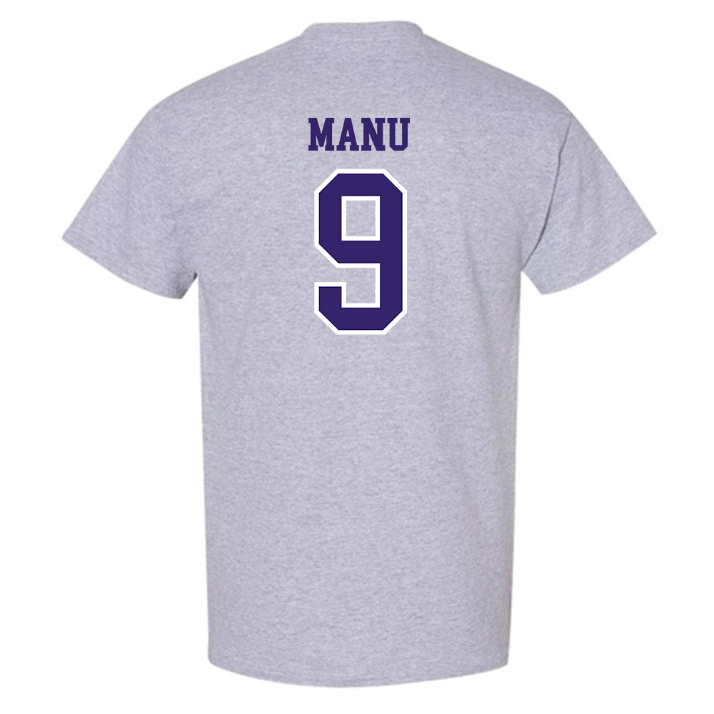 Washington - NCAA Football : Jacob Manu - Sports Shersey T-Shirt-1