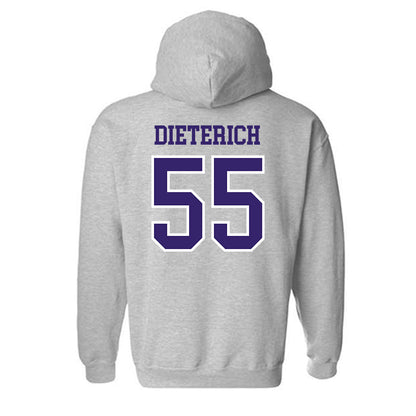 Washington - NCAA Football : Kolt Dieterich - Sports Shersey Hooded Sweatshirt-1