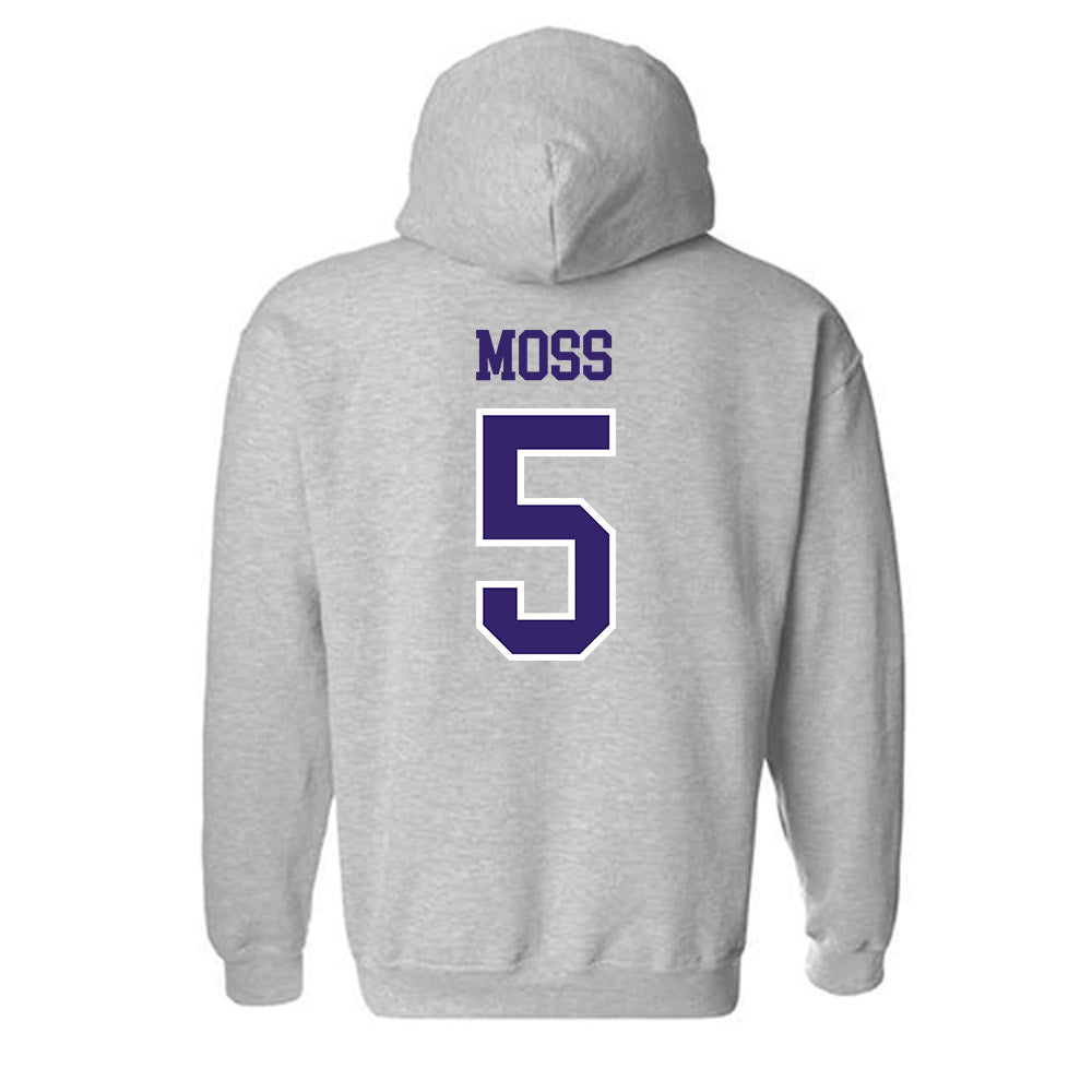 Washington - NCAA Football : Christian Moss - Sports Shersey Hooded Sweatshirt-1