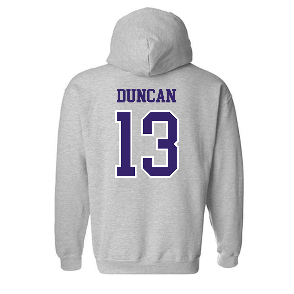 Washington - NCAA Football : Rahsjon Duncan - Sports Shersey Hooded Sweatshirt-1