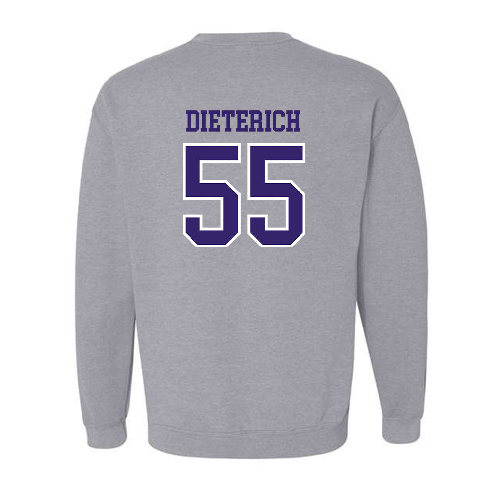 Washington - NCAA Football : Kolt Dieterich - Sports Shersey Crewneck Sweatshirt-1
