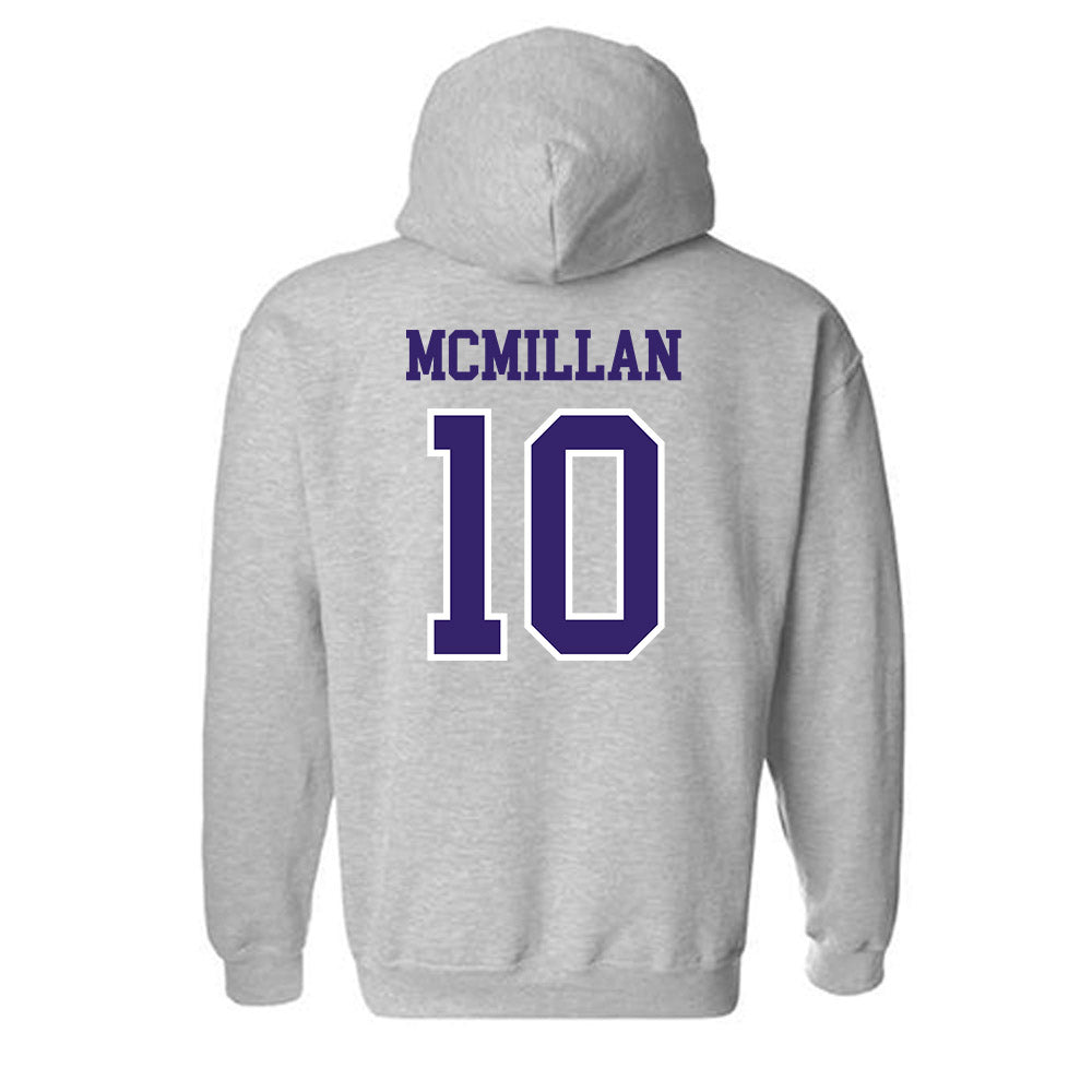 Washington - NCAA Football : Treston McMillan - Sports Shersey Hooded Sweatshirt-1
