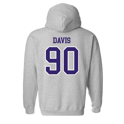 Washington - NCAA Football : Elinneus Davis - Sports Shersey Hooded Sweatshirt-1
