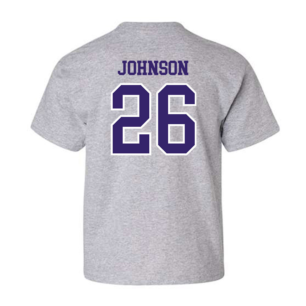 Washington - NCAA Football : Elias Johnson - Sports Shersey Youth T-Shirt-1