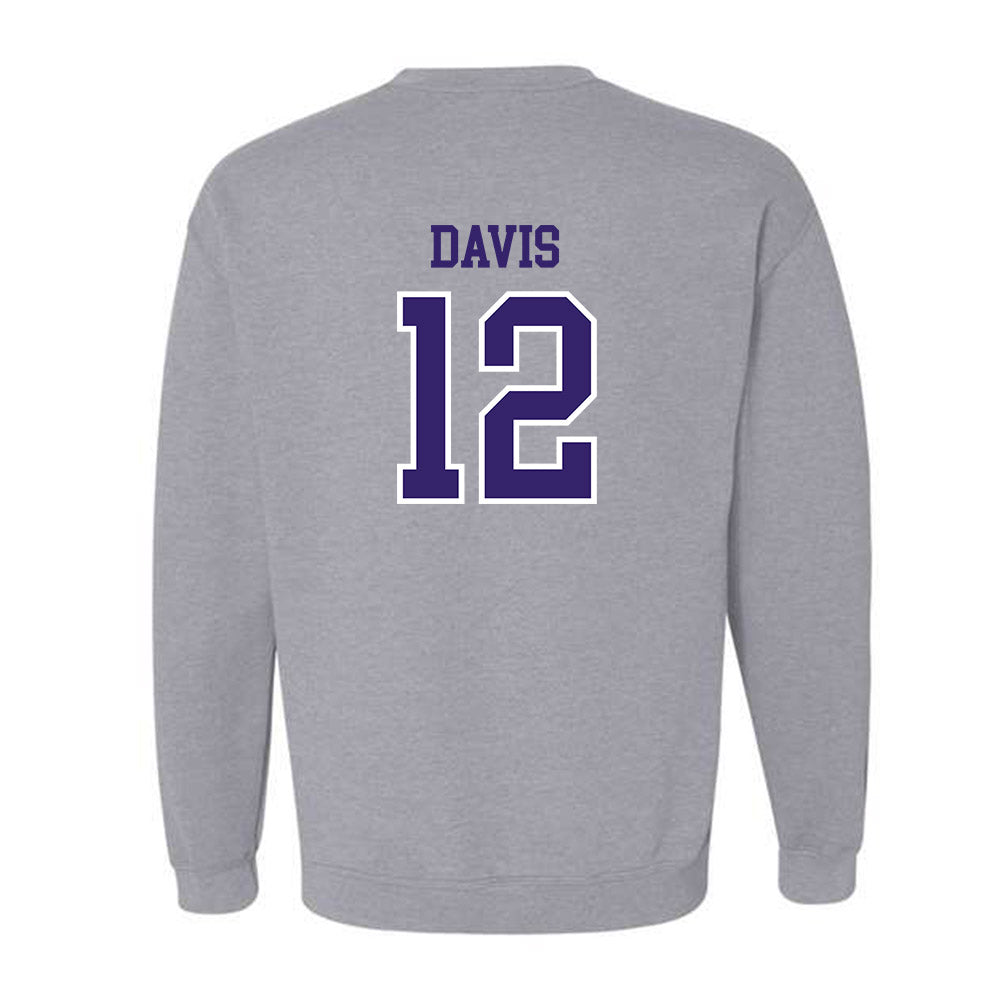 Washington - NCAA Football : Trez Davis - Sports Shersey Crewneck Sweatshirt-1