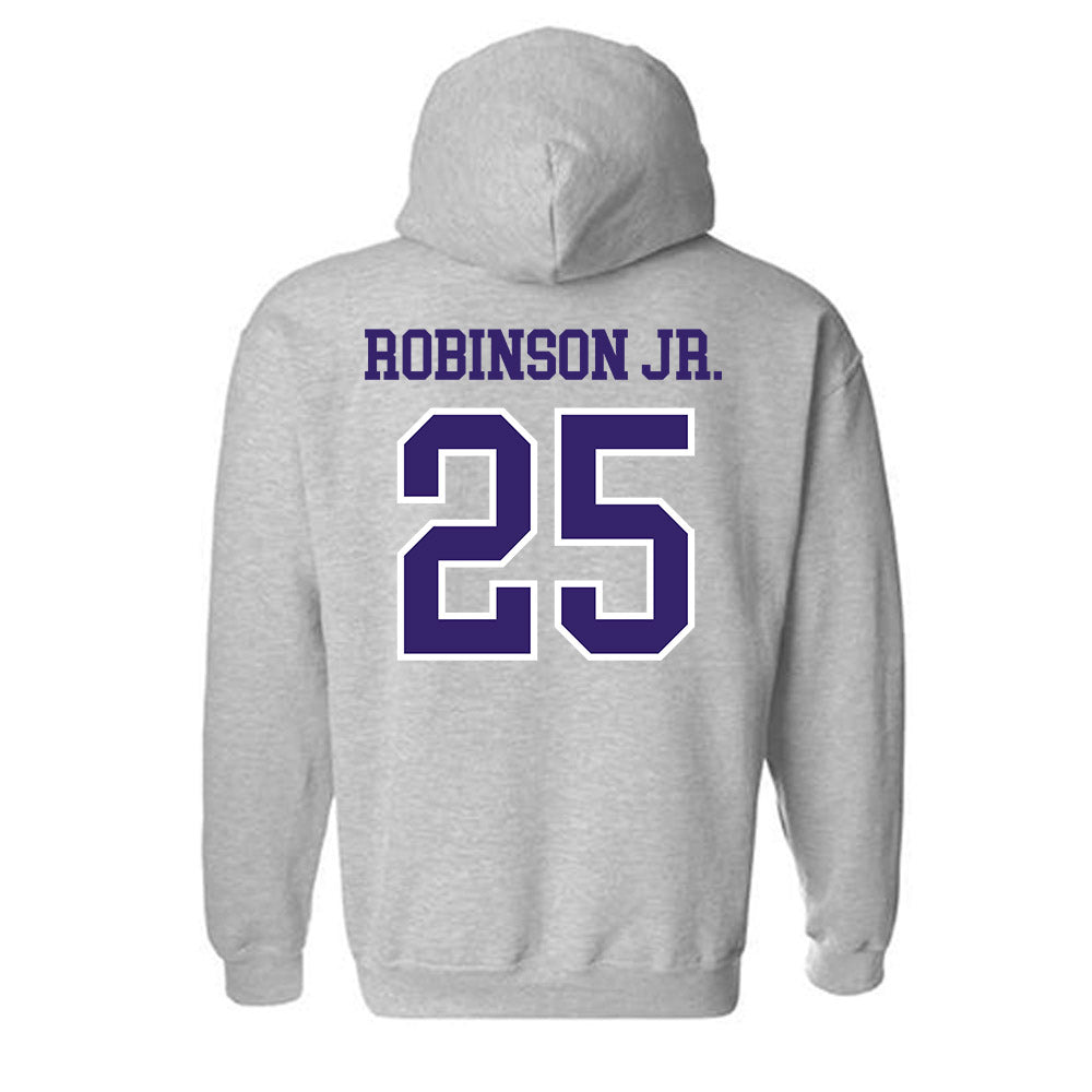Washington - NCAA Football : Donovan Robinson Jr. - Sports Shersey Hooded Sweatshirt-1