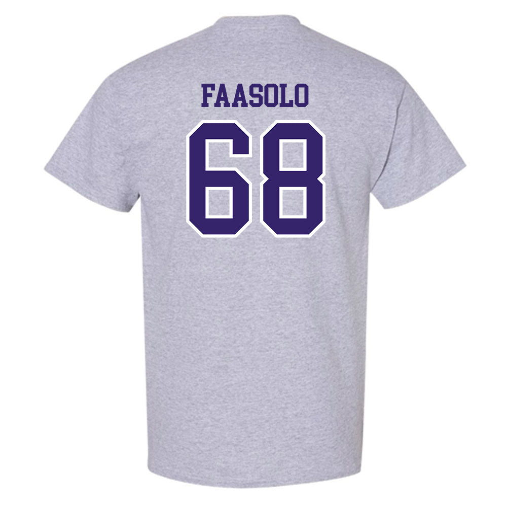 Washington - NCAA Football : Soane Faasolo - Sports Shersey T-Shirt-1