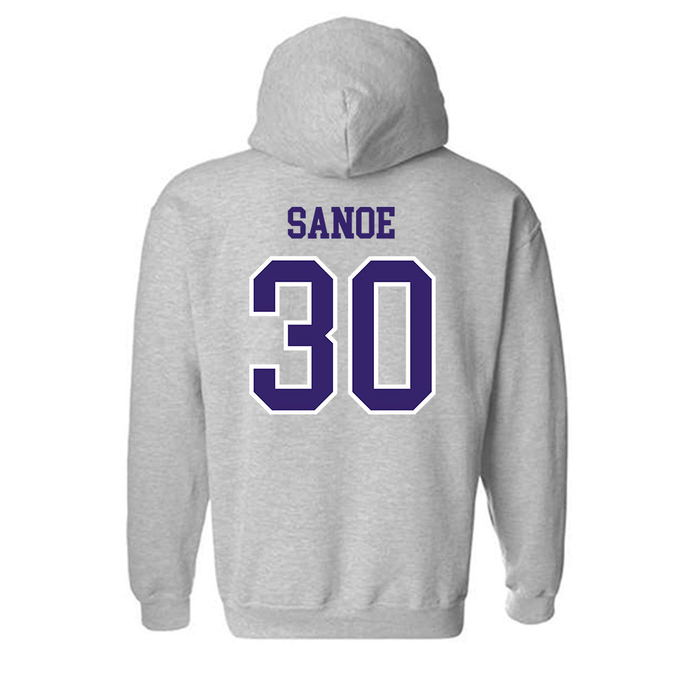 Washington - NCAA Football : Ansu Sanoe - Sports Shersey Hooded Sweatshirt-1