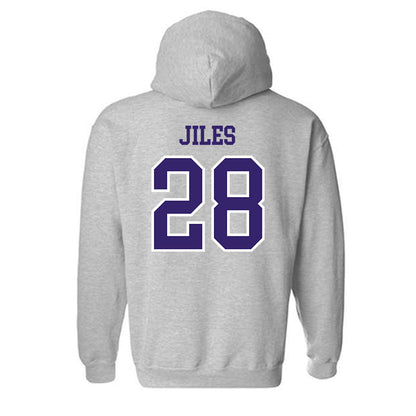 Washington - NCAA Football : Ksani Jiles - Sports Shersey Hooded Sweatshirt-1