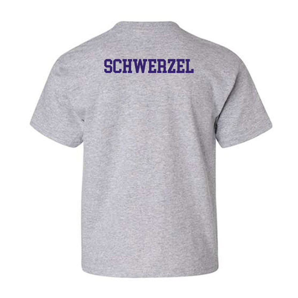 Washington - NCAA Football : David Schwerzel - Sports Shersey Youth T-Shirt-1