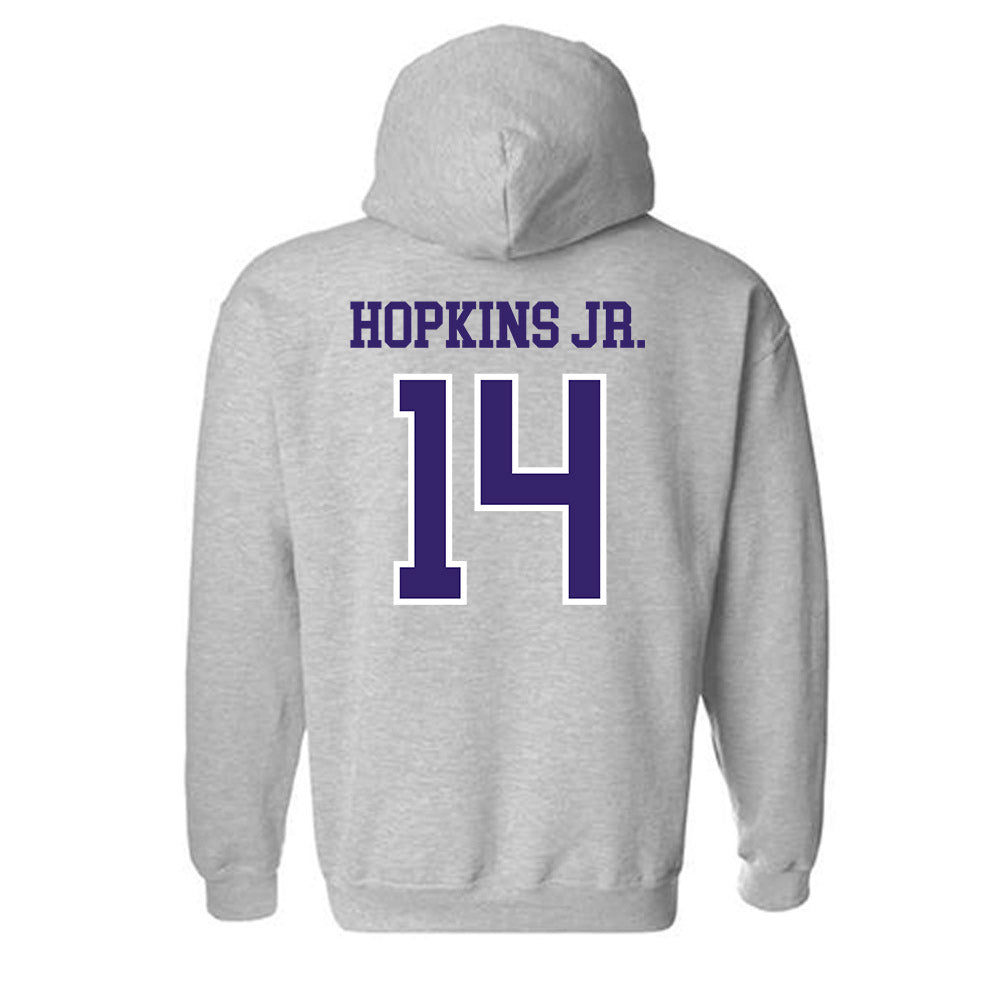 Washington - NCAA Football : Milton Hopkins Jr. - Sports Shersey Hooded Sweatshirt-1