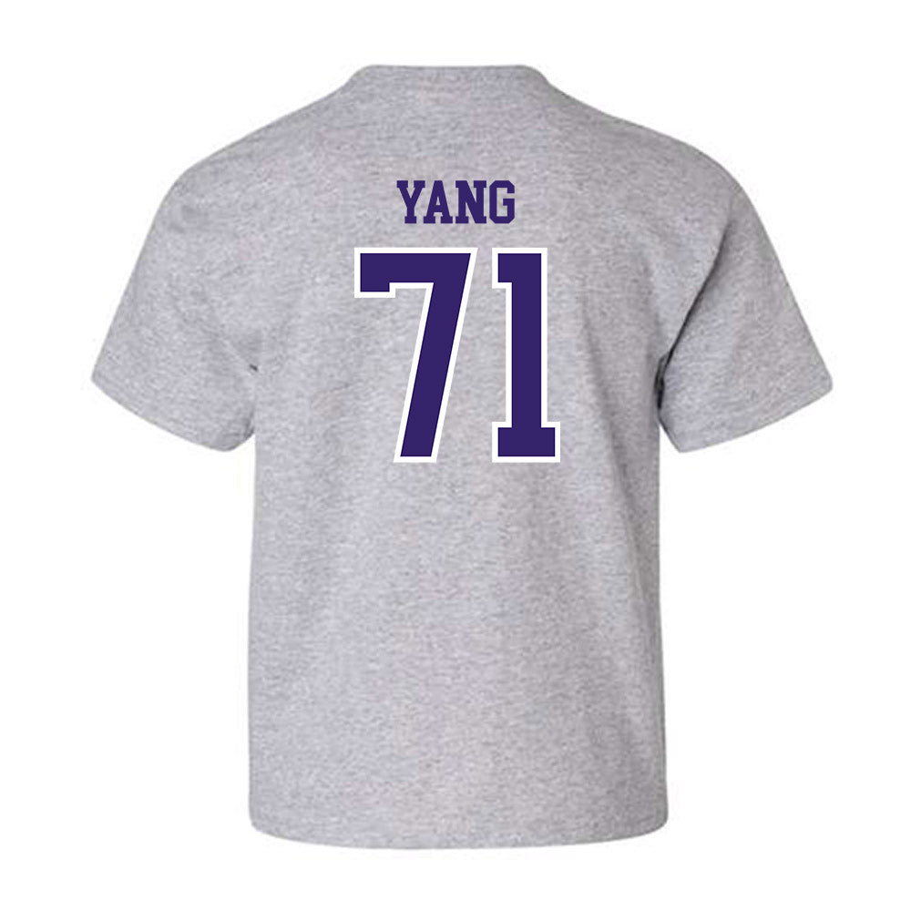 Washington - NCAA Football : Ah Deong Yang - Sports Shersey Youth T-Shirt-1