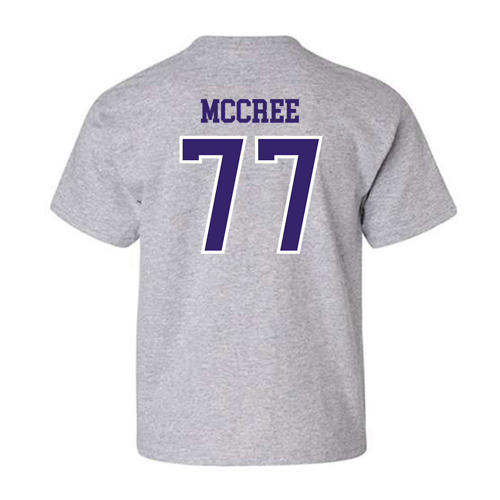 Washington - NCAA Football : Maximus McCree - Sports Shersey Youth T-Shirt-1