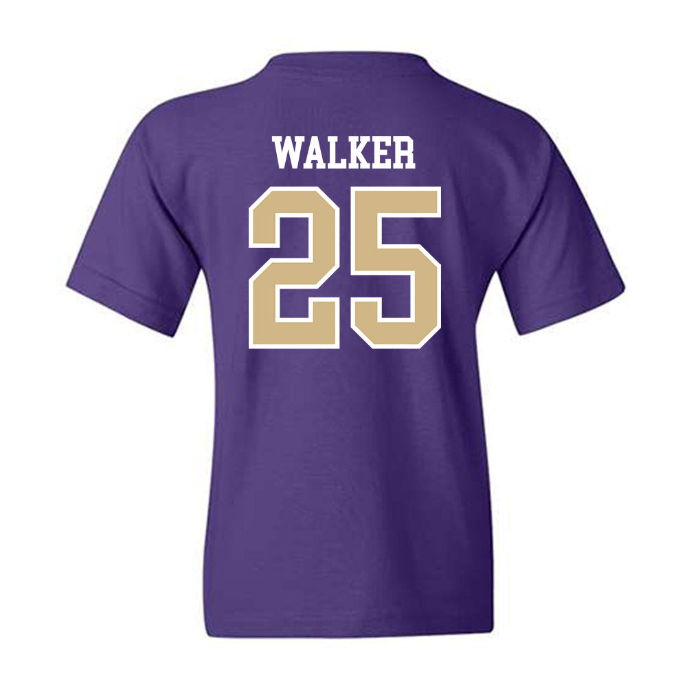 Washington - NCAA Baseball : Tyler Walker - Sports Shersey Youth T-Shirt-1