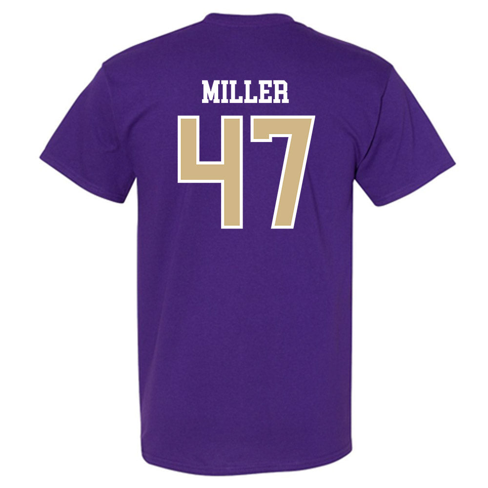 Washington - NCAA Baseball : Jay Miller - Sports Shersey T-Shirt-1