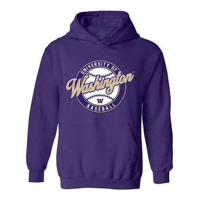 Washington - NCAA Baseball : Jay Miller - Sports Shersey Hooded Sweatshirt-0