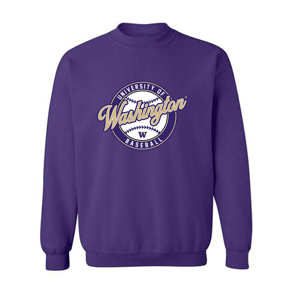 Washington - NCAA Baseball : Cooper McBride - Sports Shersey Crewneck Sweatshirt-0