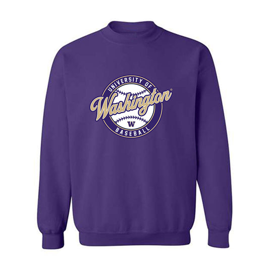 Washington - NCAA Baseball : Braeden Terry - Sports Shersey Crewneck Sweatshirt-0