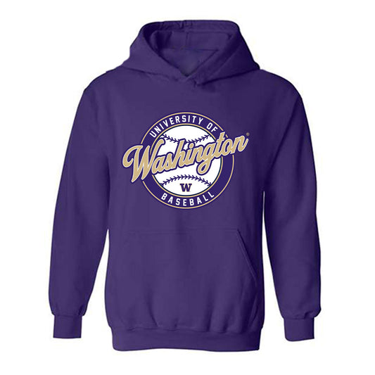 Washington - NCAA Baseball : Jackson Hotchkiss - Sports Shersey Hooded Sweatshirt-0