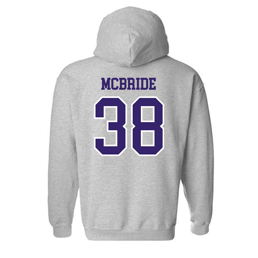 Washington - NCAA Baseball : Cooper McBride - Sports Shersey Hooded Sweatshirt-1