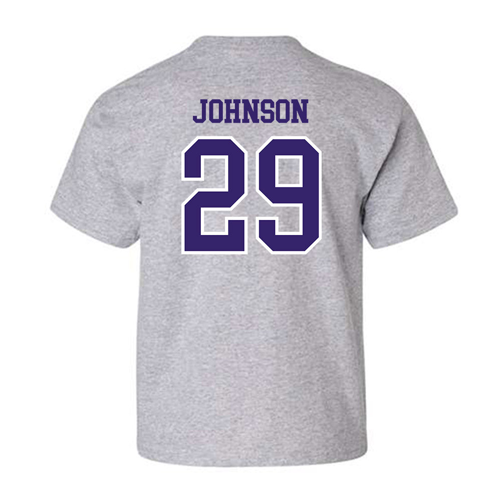 Washington - NCAA Baseball : Bryce Johnson - Sports Shersey Youth T-Shirt-1