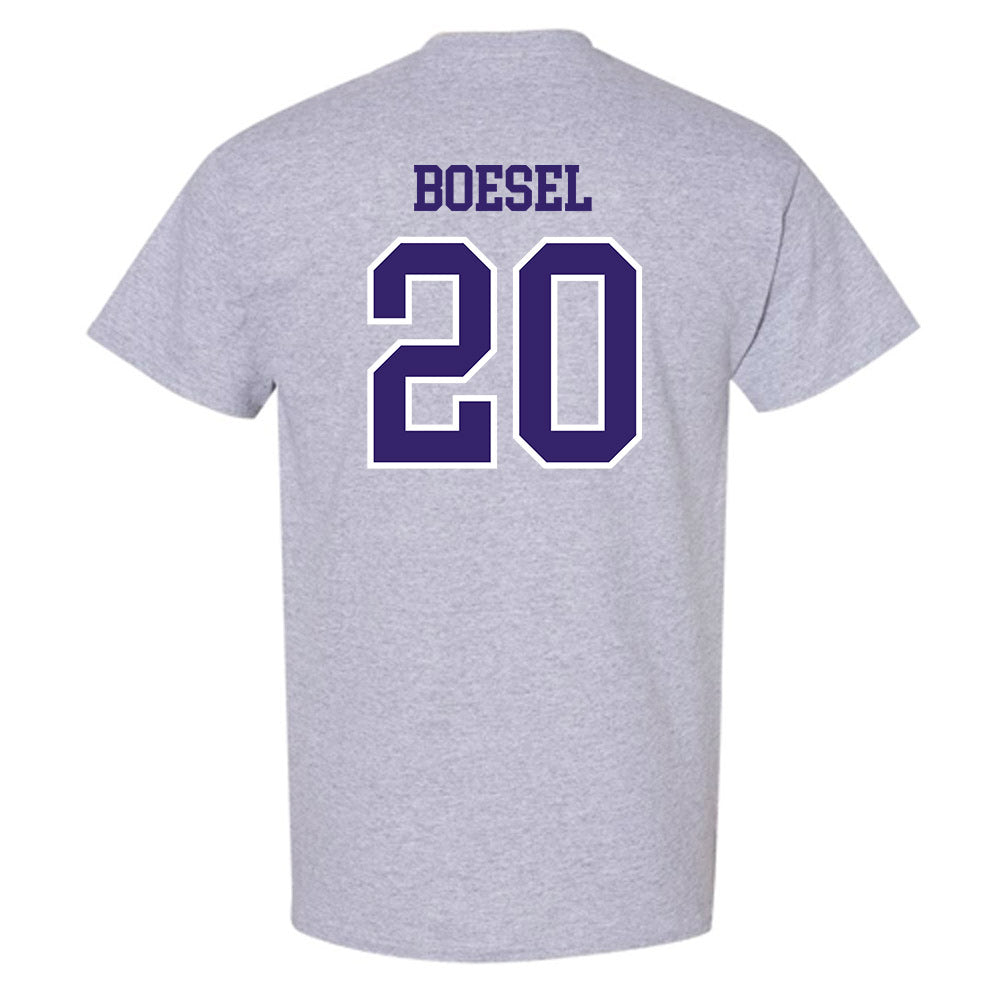 Washington - NCAA Baseball : Carson Boesel - Sports Shersey T-Shirt-1