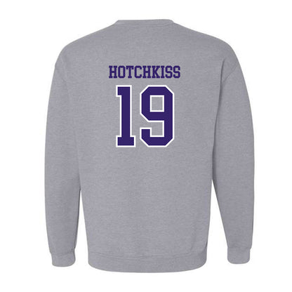 Washington - NCAA Baseball : Jackson Hotchkiss - Sports Shersey Crewneck Sweatshirt-1