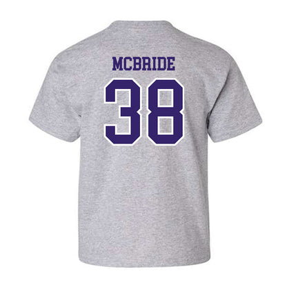 Washington - NCAA Baseball : Cooper McBride - Sports Shersey Youth T-Shirt-1