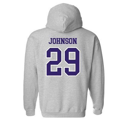 Washington - NCAA Baseball : Bryce Johnson - Sports Shersey Hooded Sweatshirt-1